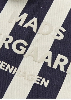 Athene Aop shopper net Stripe Aop Sky Captain Mads Nørgaard 